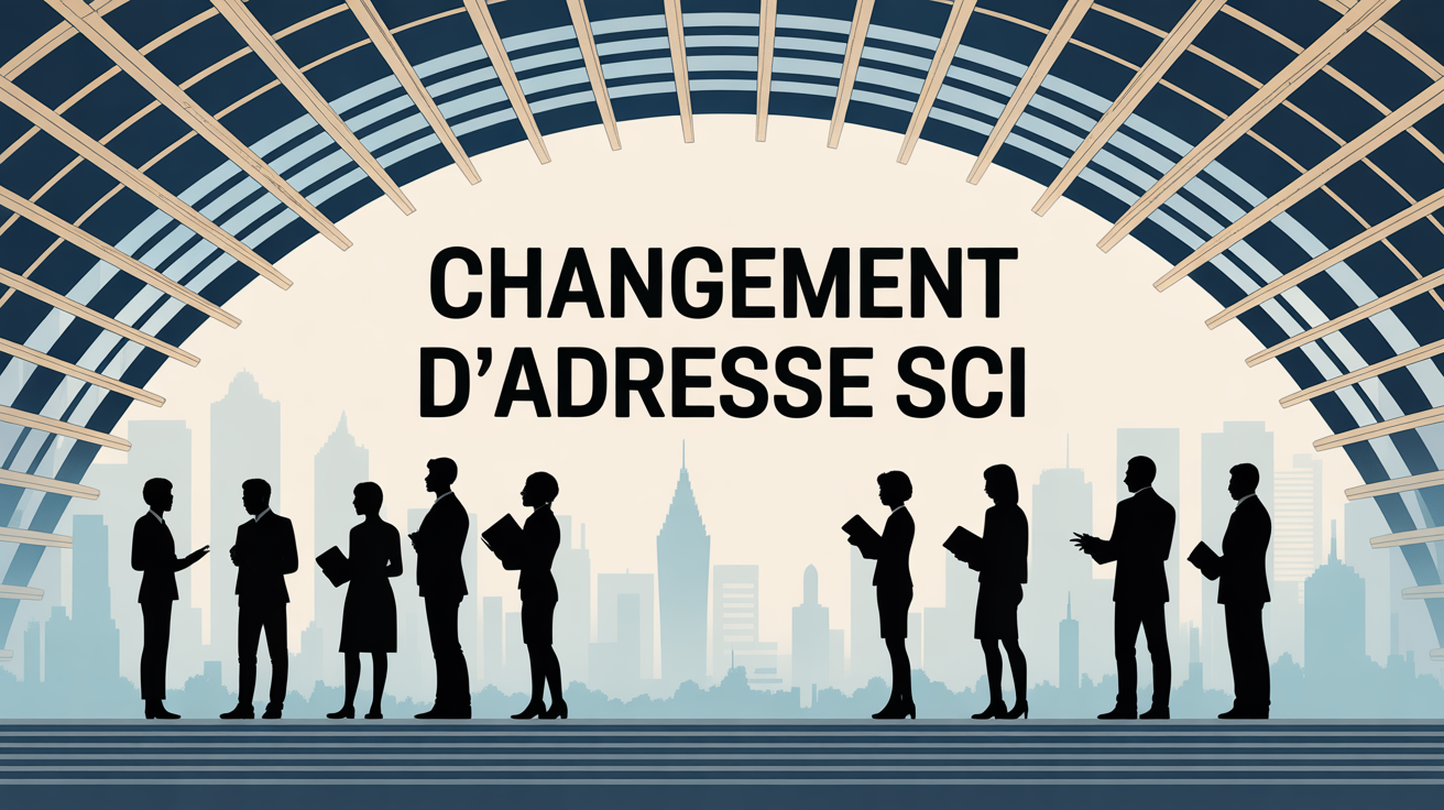 Illustration facade administrative changement adresse SCI