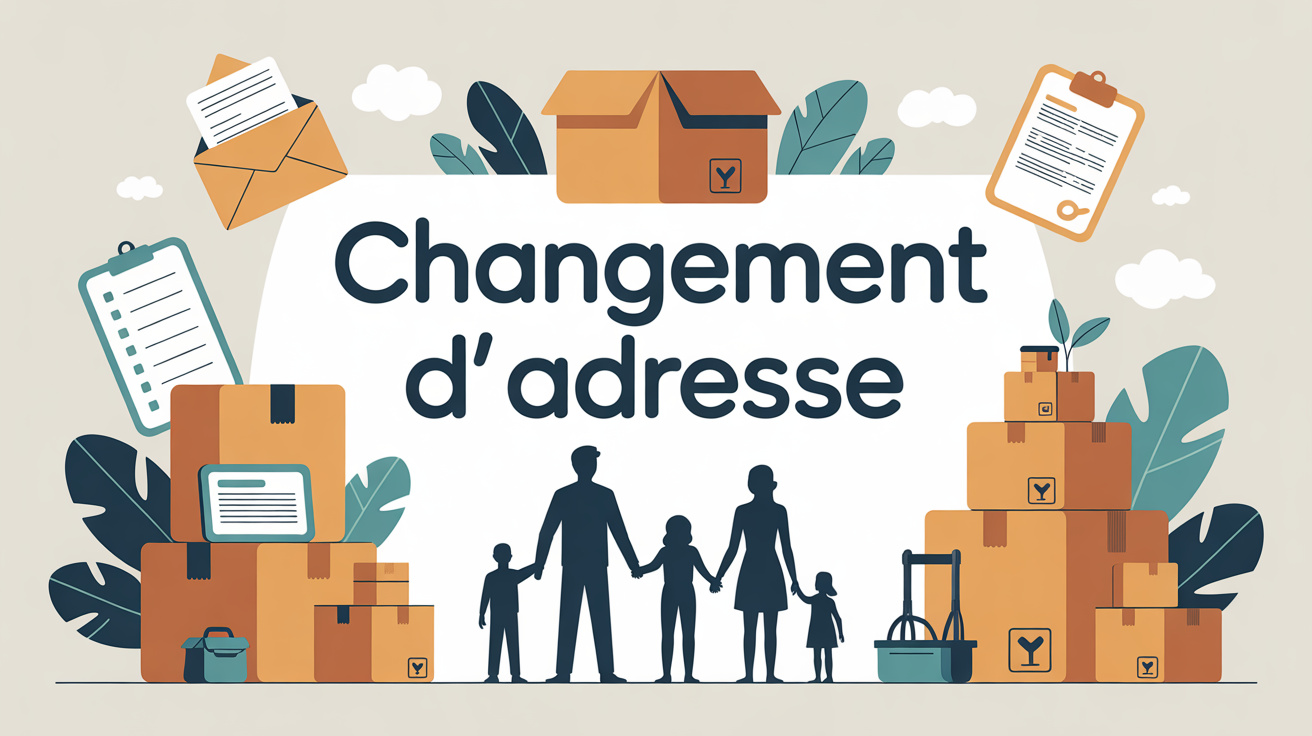 scene stylisee changement d adresse famille cartons checklist organismes