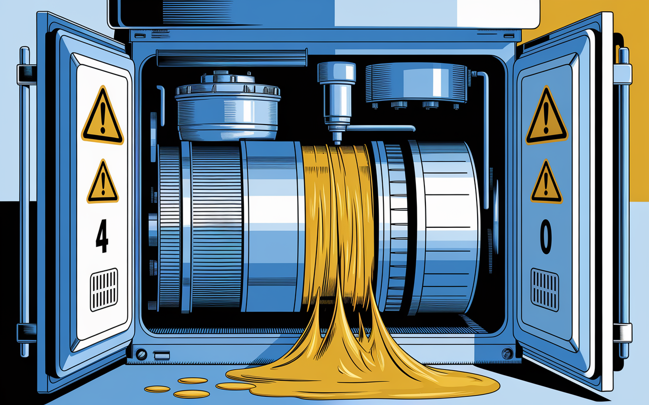 illustration mecanisme congelateur compresseur huile demenagement