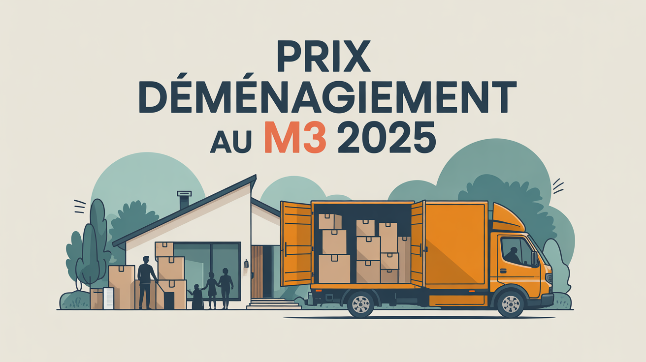 camion demenagement m3 2025 devant maison familiale