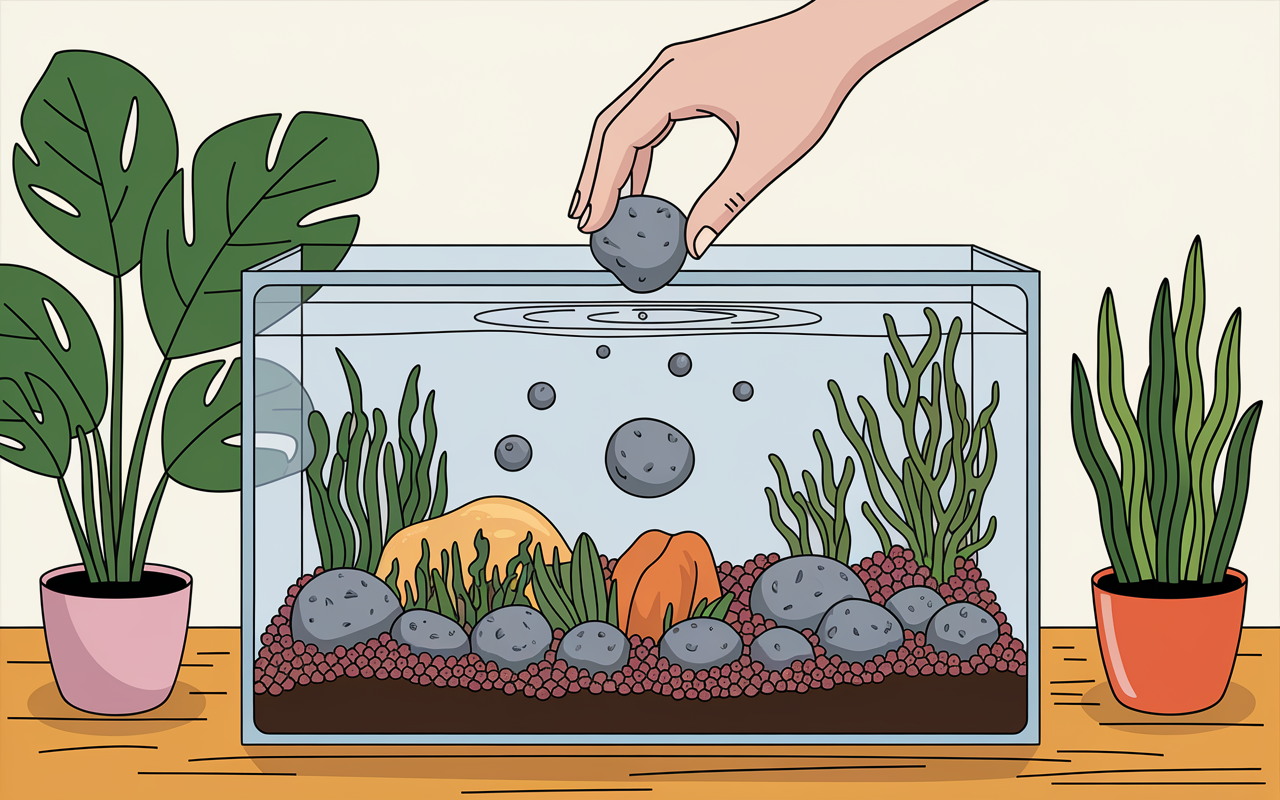 Transformer un aquarium inutilisé en jardin japonais apaisan — free download