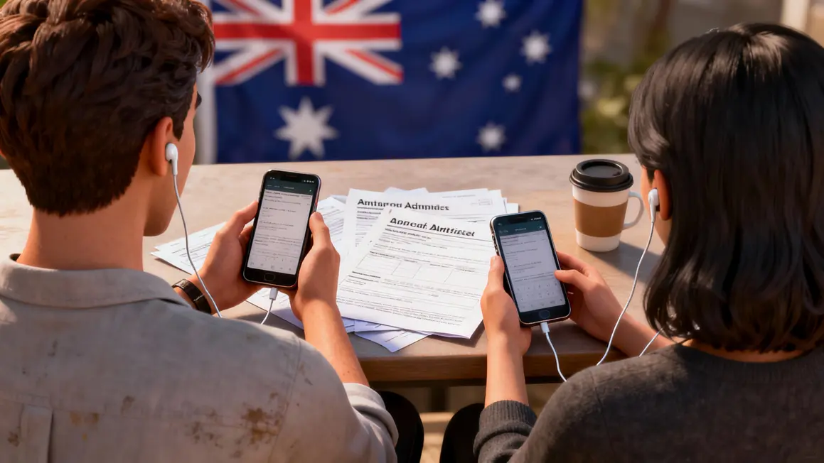 Ecoute podcast anglais Australie demenagement