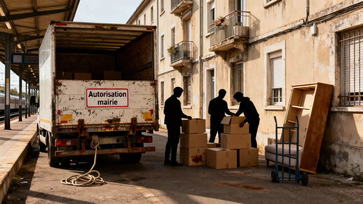 Etapes demenagement Paris autorisation mairie