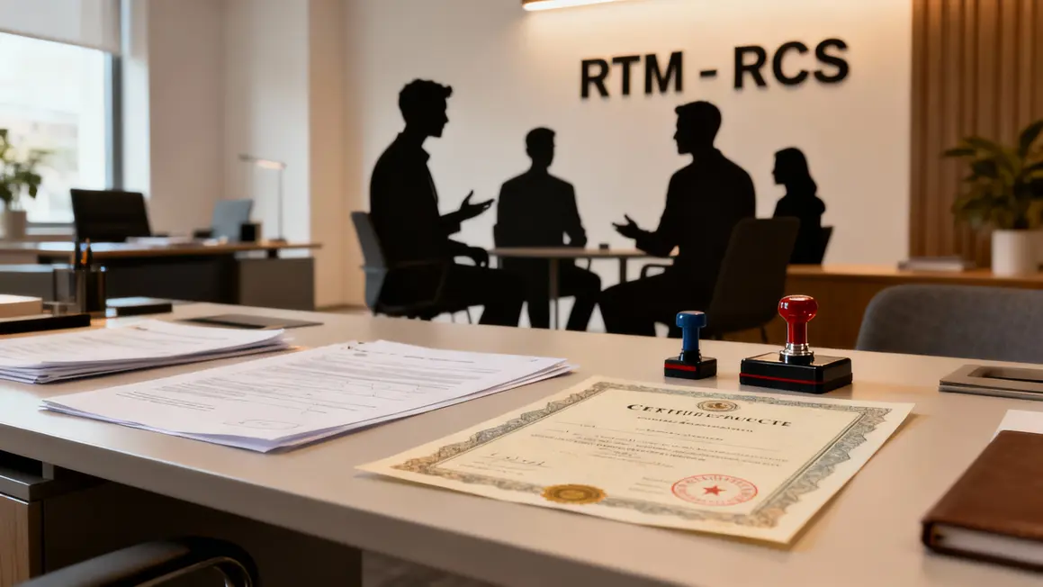 Bureau documents RTM RCS choix société déménagement