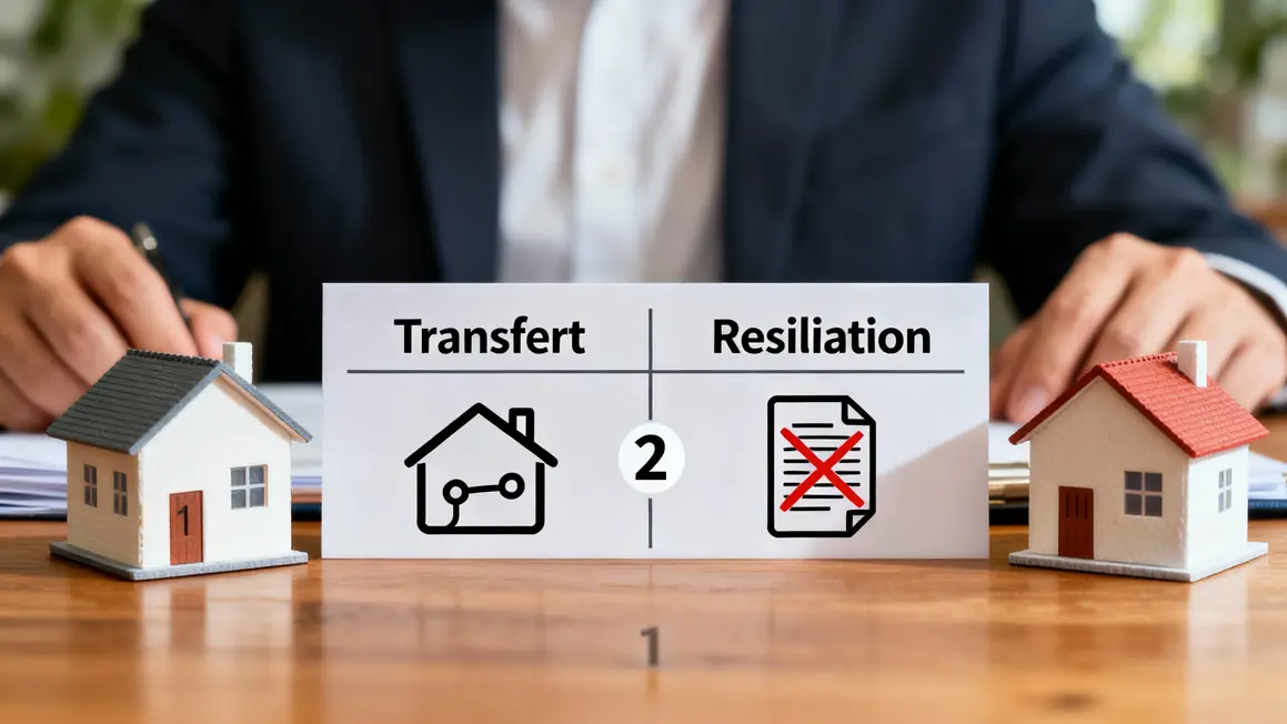 Tableau comparatif transfert résiliation assurance logement