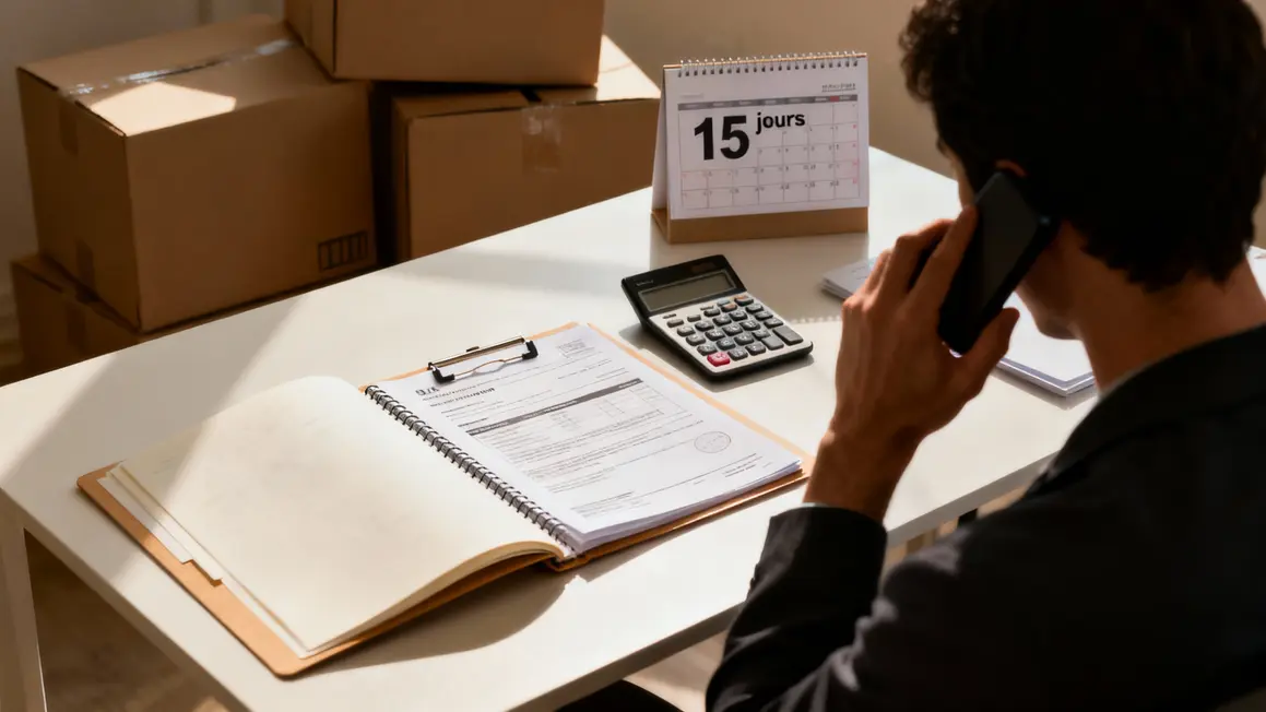 Informer assureur avant déménagement documents et cartons