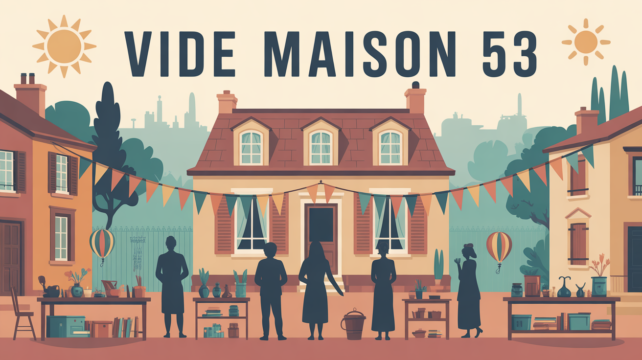 vide maison 53 village tables objets soleil