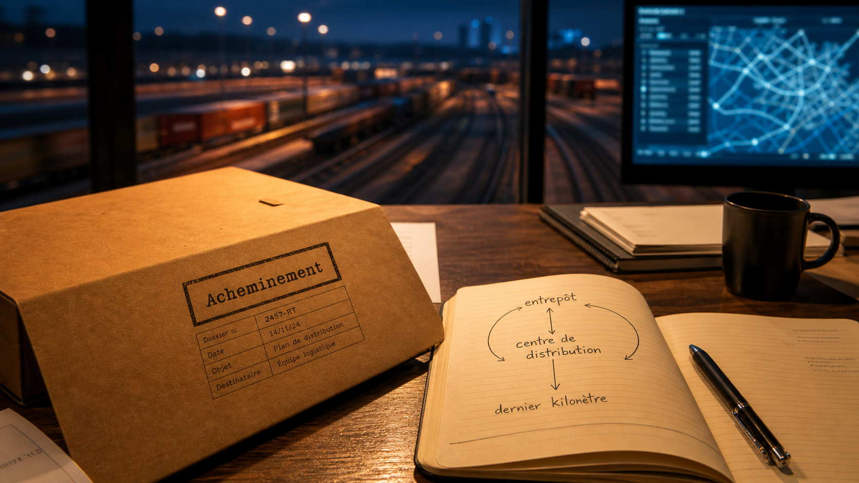 Def acheminement : dossier kraft et routage transport