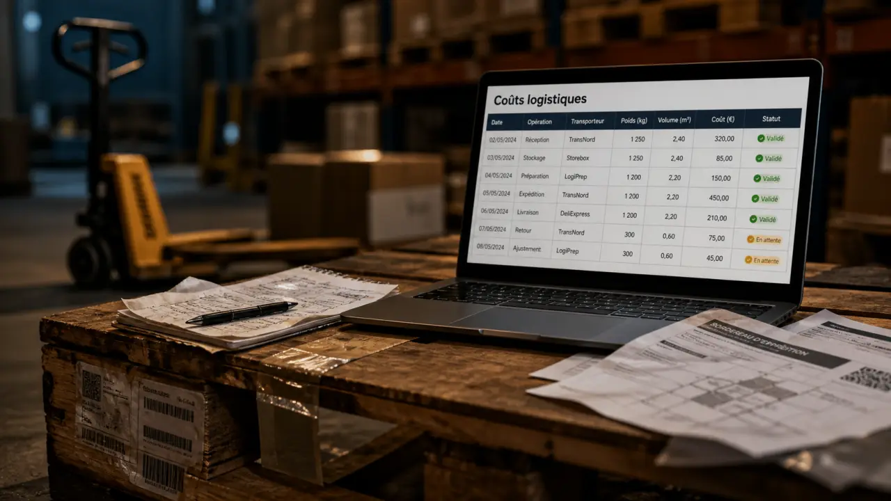 WK transport logistique : coûts logistiques et pilotage des flux