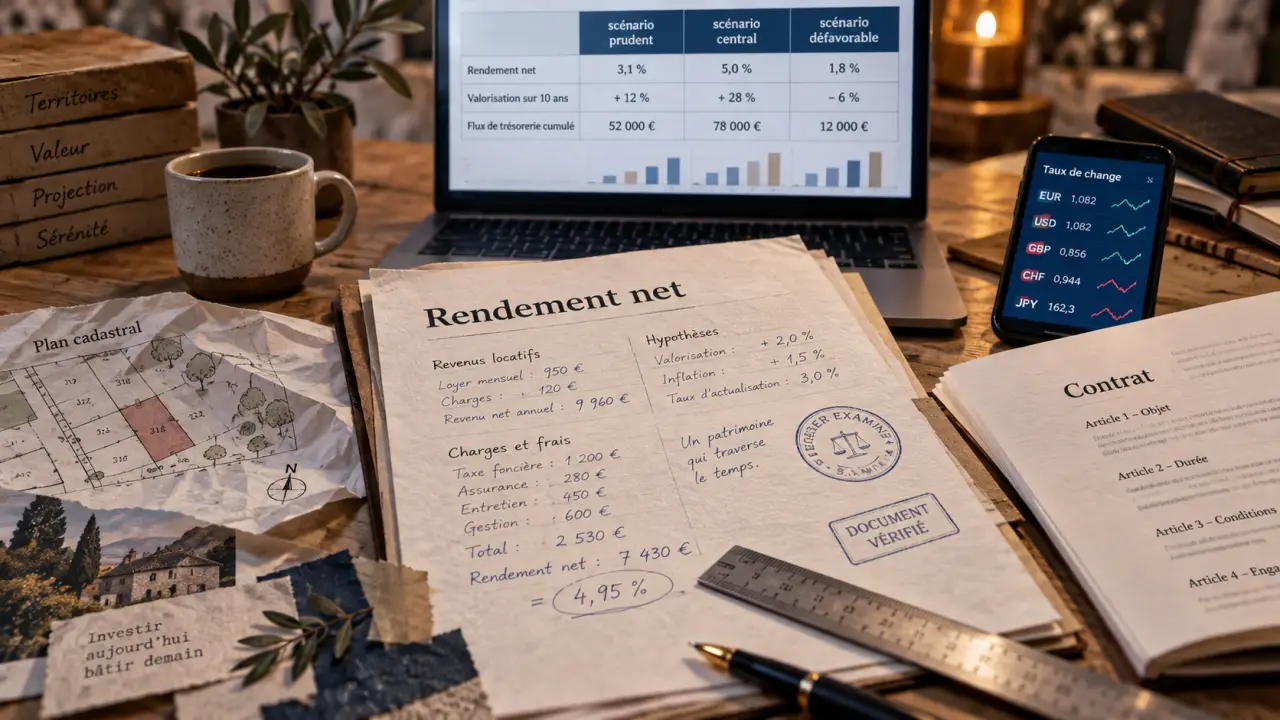 Investir etranger immobilier : dossier rendement net et sécurité projet